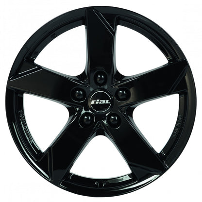 Rial Kodiak schwarz Alufelge 7x16 Zoll ET35 LK 5x112 ML66.6 – Bild 2