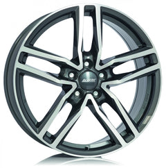 Alutec Ikenu graphit frontpoliert Alufelge 6.5x16 Zoll ET38 LK 5x105 ML56.6