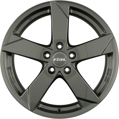Rial Kodiak Graphit Alufelge 8x19 Zoll ET55 LK 5x108 ML63.4