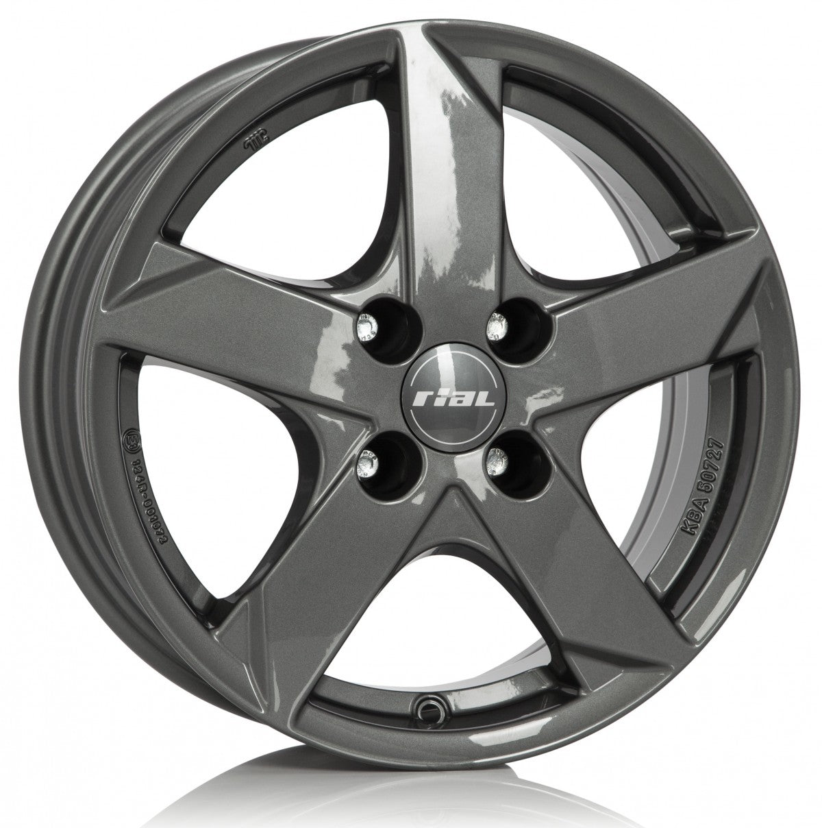 Rial Kodiak graphit Alufelge 8x19 Zoll ET38 LK 5x114.3 ML70.1 – Bild 3