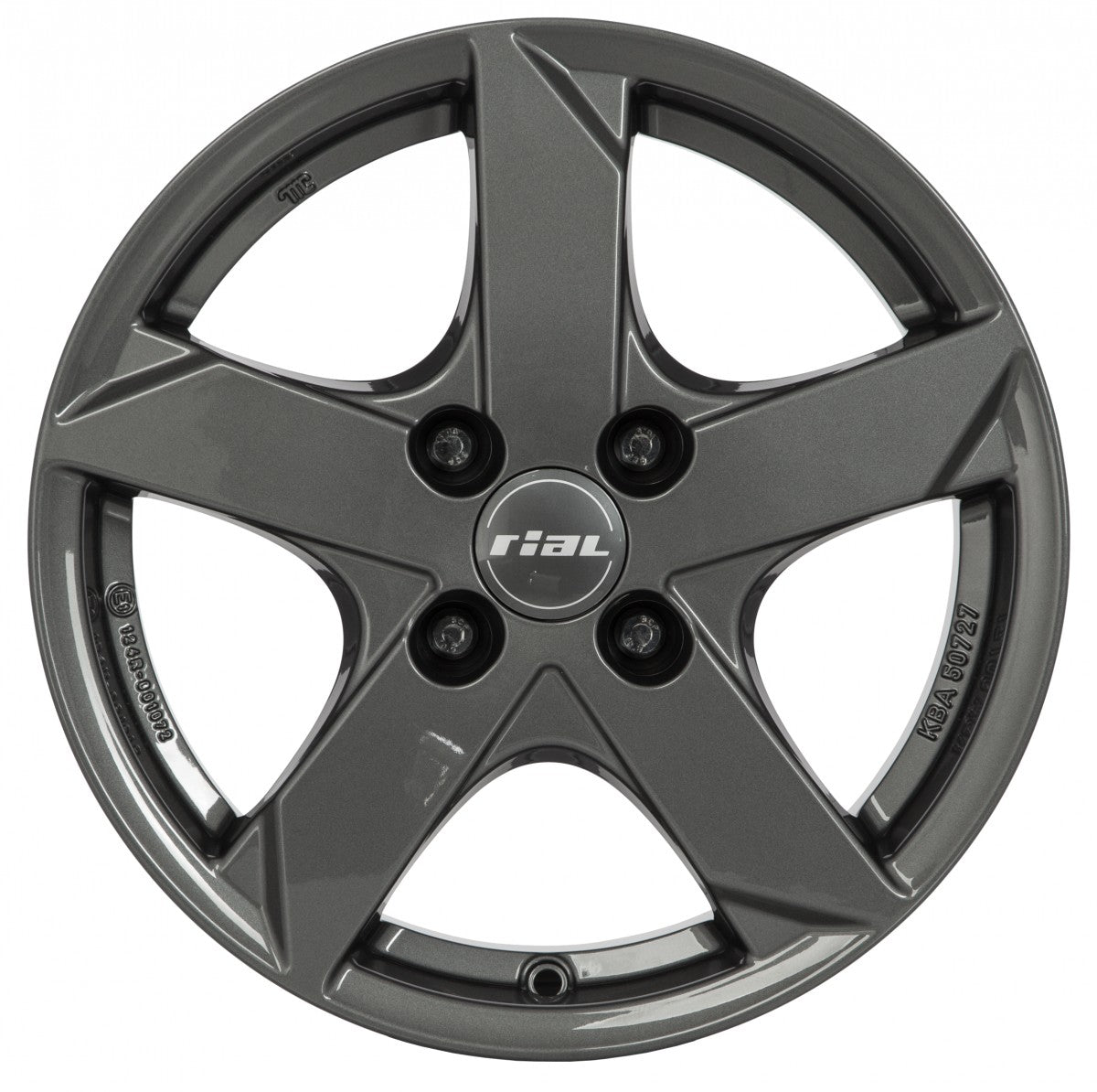 Rial Kodiak graphit Alufelge 8x19 Zoll ET38 LK 5x114.3 ML70.1 – Bild 4
