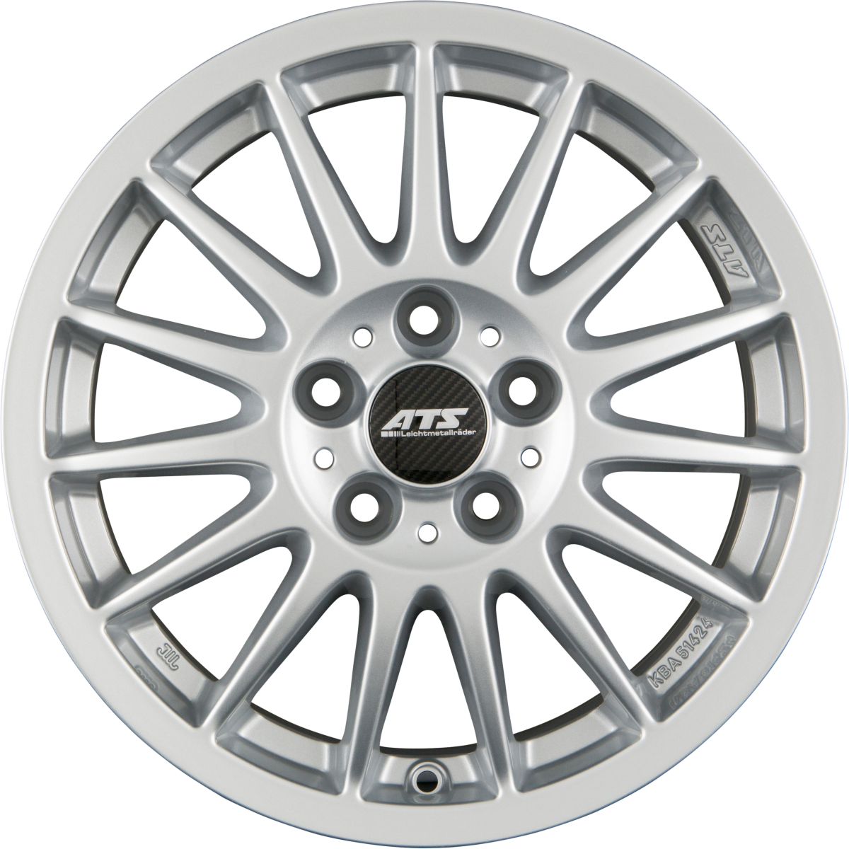 ATS Streetrallye polar-silber Alufelge 6x15 Zoll ET35 LK 4x100 ML54.1