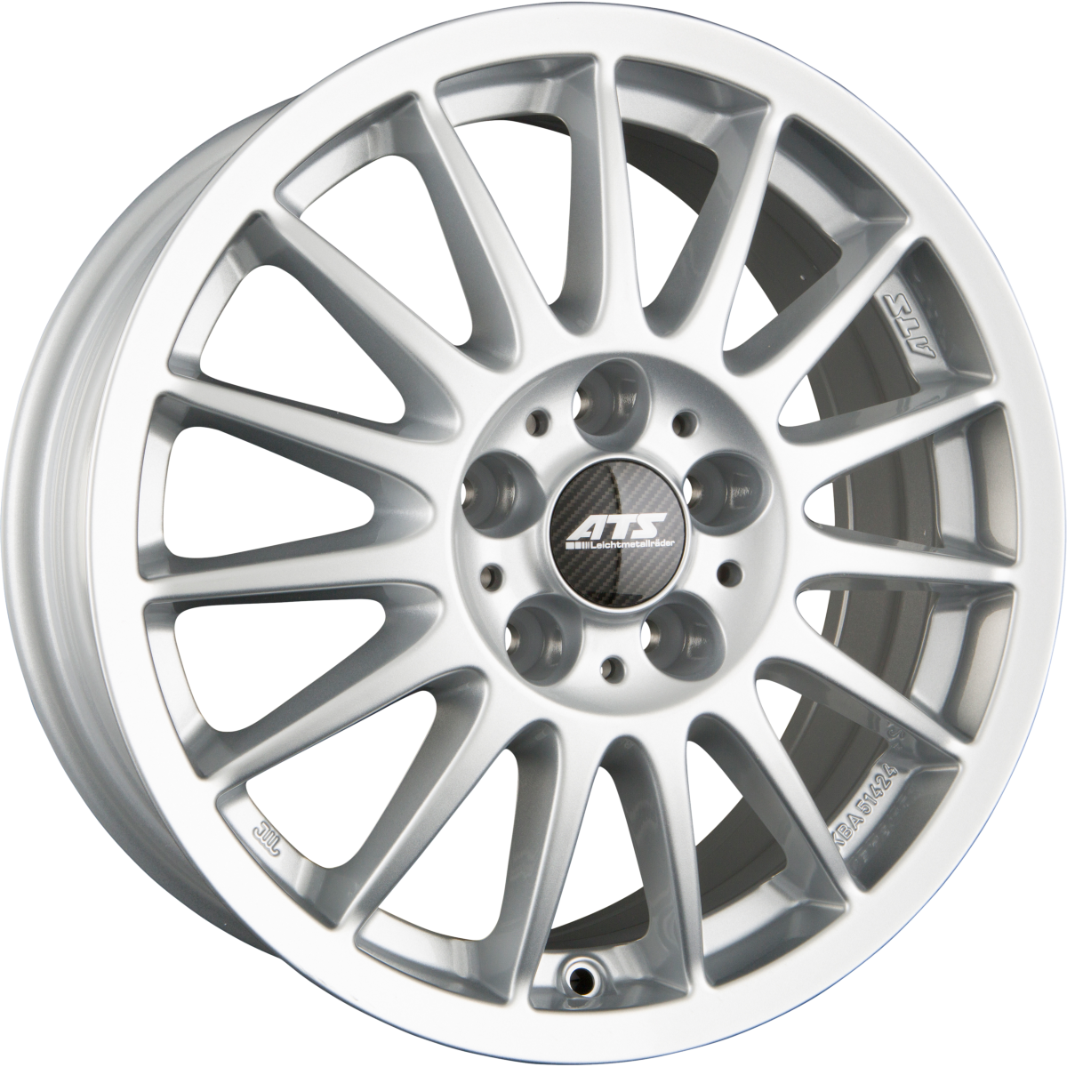 ATS Streetrallye polar-silber Alufelge 6x15 Zoll ET35 LK 4x100 ML54.1 – Bild 2