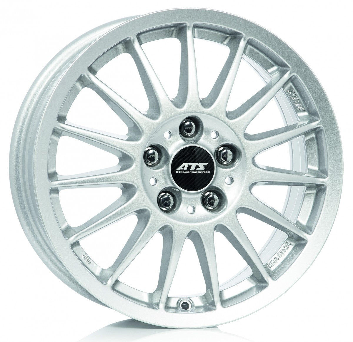 ATS Streetrallye polar-silber 6x15 ET45 - LK4/100 ML63.3