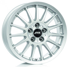 ATS Streetrallye polar-silber Alufelge 6x15 Zoll ET45 LK 4x100 ML63.3