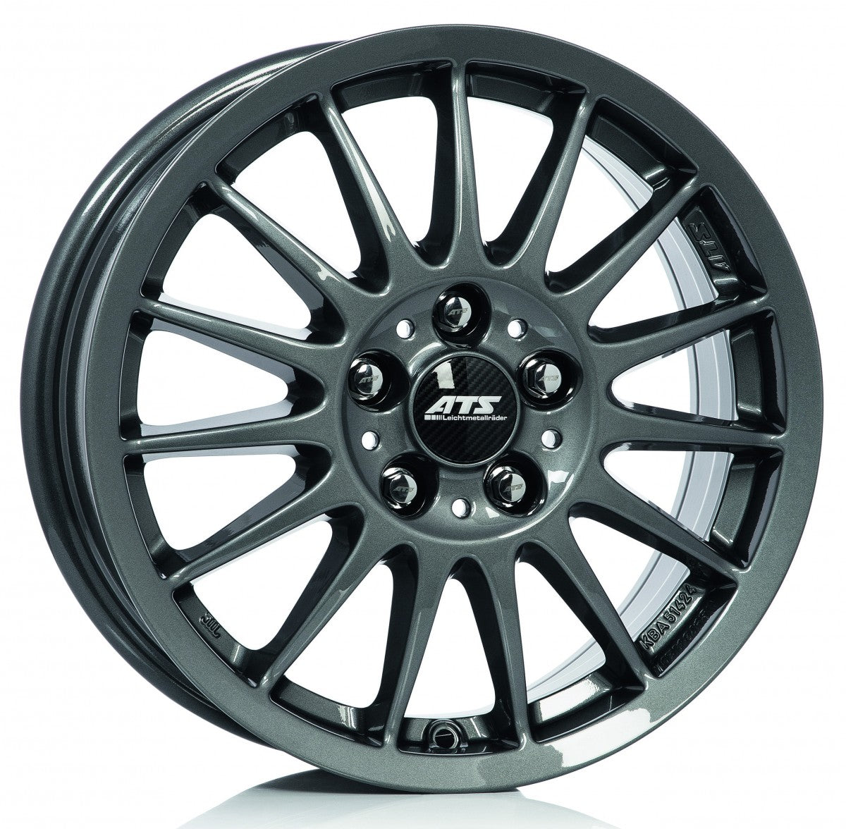 ATS Streetrallye dark-grey 6.5x16 ET40 - LK4/100 ML63.3