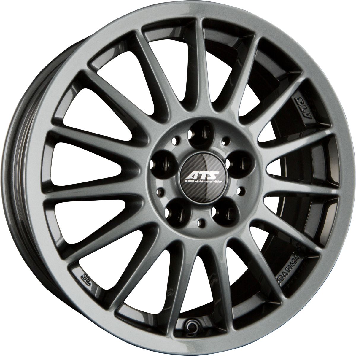 ATS Streetrallye Dark-Grey Alufelge 6.5x16 Zoll ET48 LK 5x114.3 ML70 – Bild 2