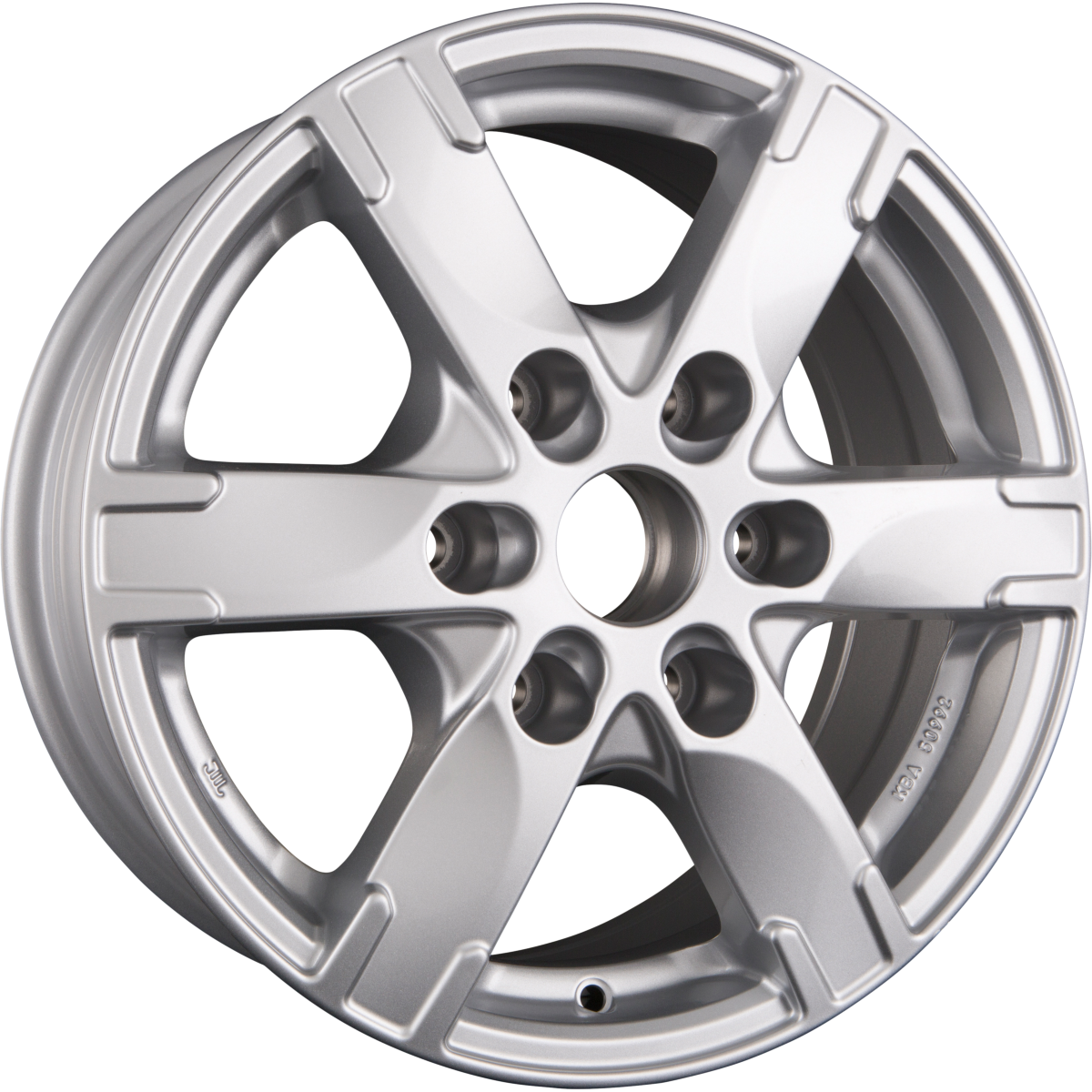 Alutec Titan Polar-Silber Alufelge 8x18 Zoll ET53 LK 6x130 ML84.1 – Bild 2