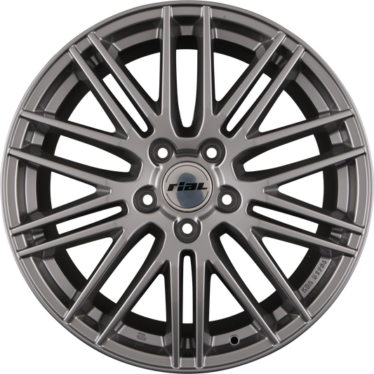 Rial Kibo X Metal-Grey Alufelge 9x20 Zoll ET52 LK 5x112 ML66.5