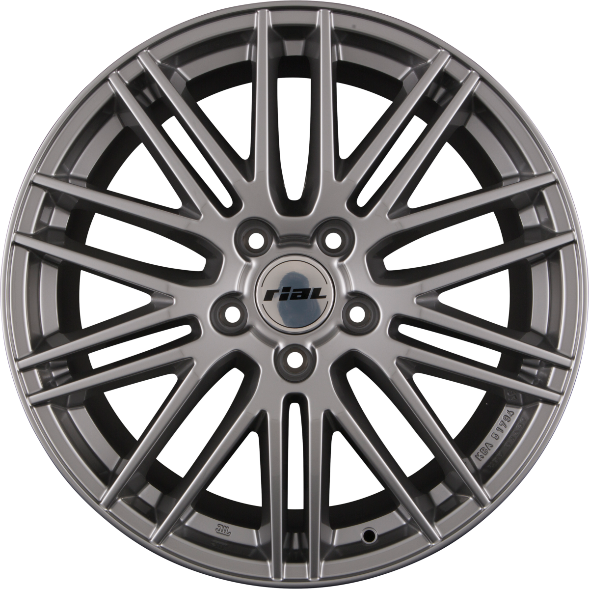 Rial Kibo X Metal-Grey Alufelge 9x20 Zoll ET52 LK 5x127 ML71.6