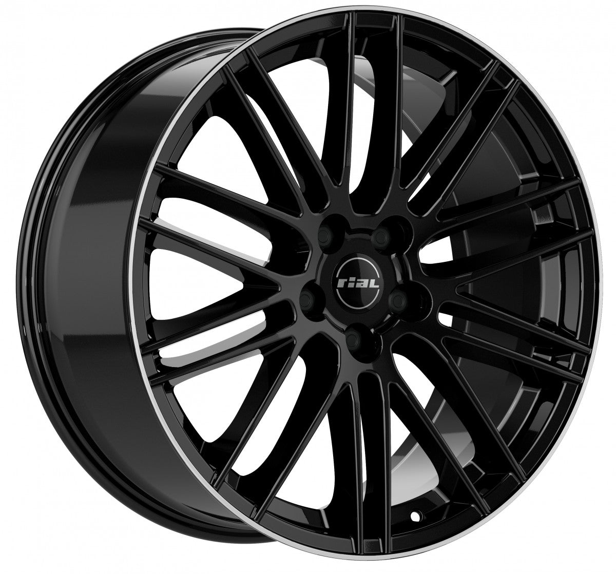 Rial KiboX diamant-schwarz hornpoliert Alufelge 9x20 Zoll ET33 LK 5x112 ML66.5 – Bild 3
