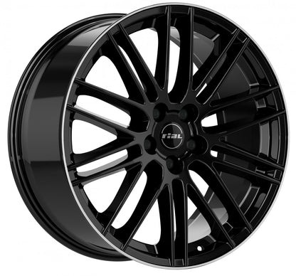 Rial KiboX diamant-schwarz hornpoliert Alufelge 9x20 Zoll ET33 LK 5x112 ML66.5 – Bild 3