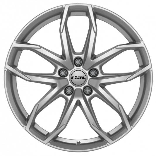 Rial Lucca polar-silber Alufelge 8x19 Zoll ET45 LK 5x115 ML70.2 – Bild 2