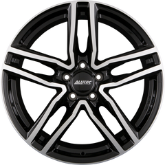 Alutec Ikenu Diamant-Schwarz Frontpoliert Alufelge 8x19 Zoll ET43 LK 5x112 ML66.6