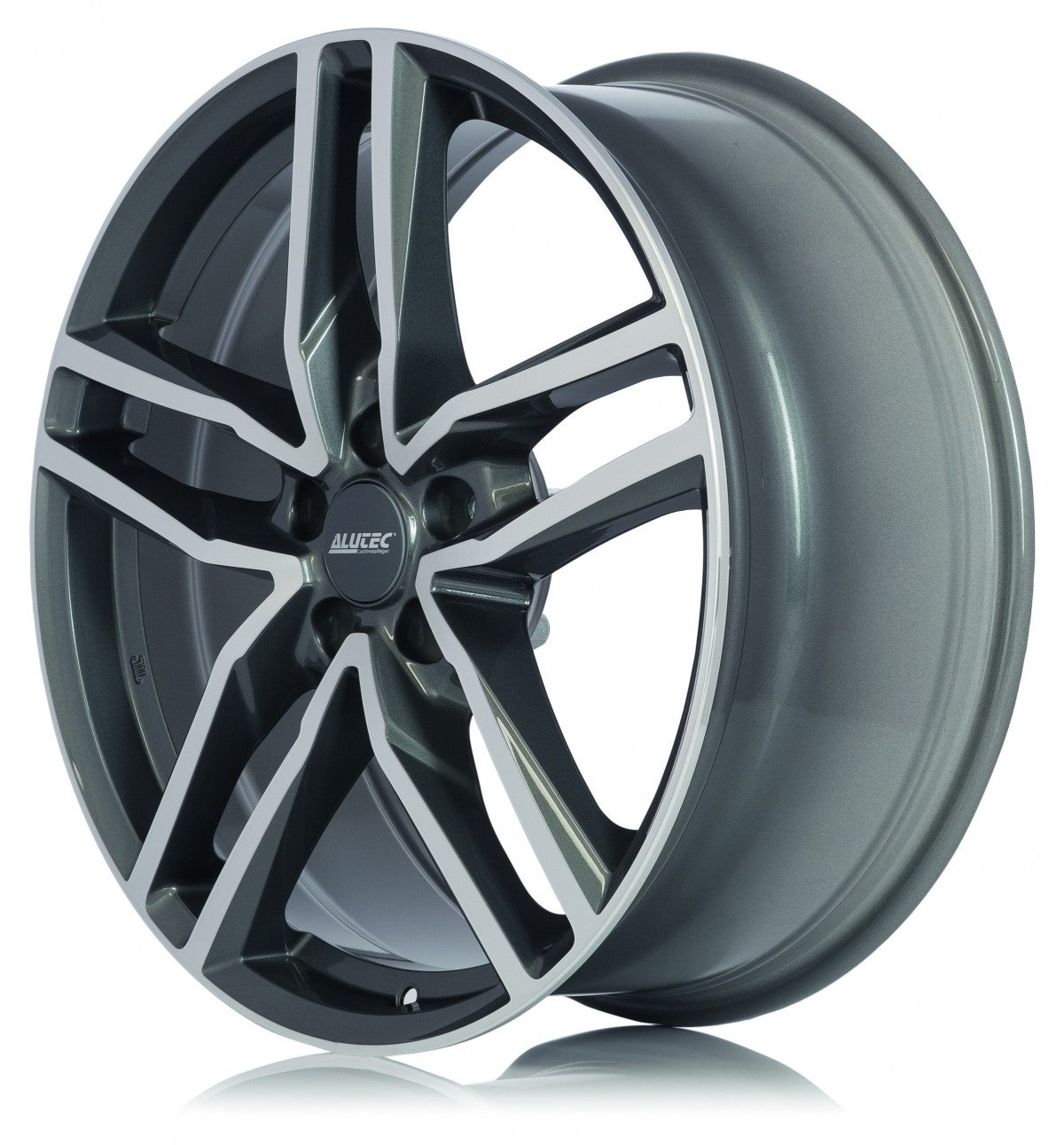 Alutec Ikenu graphit frontpoliert 6.5x17 ET45 - LK4/100 ML63.3