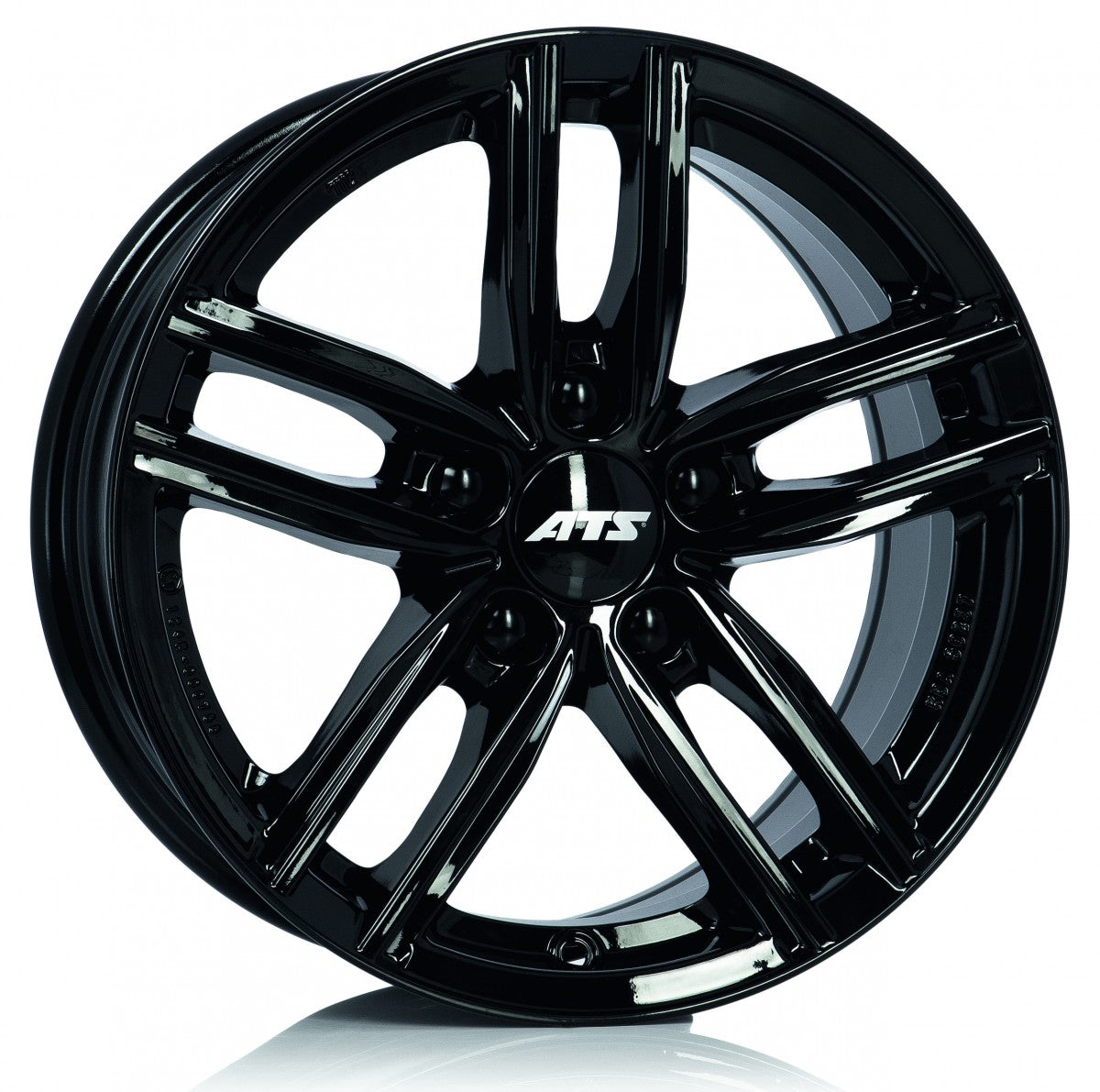 ATS Antares diamant-schwarz 7x17 ET45 - LK5/112 ML57.1