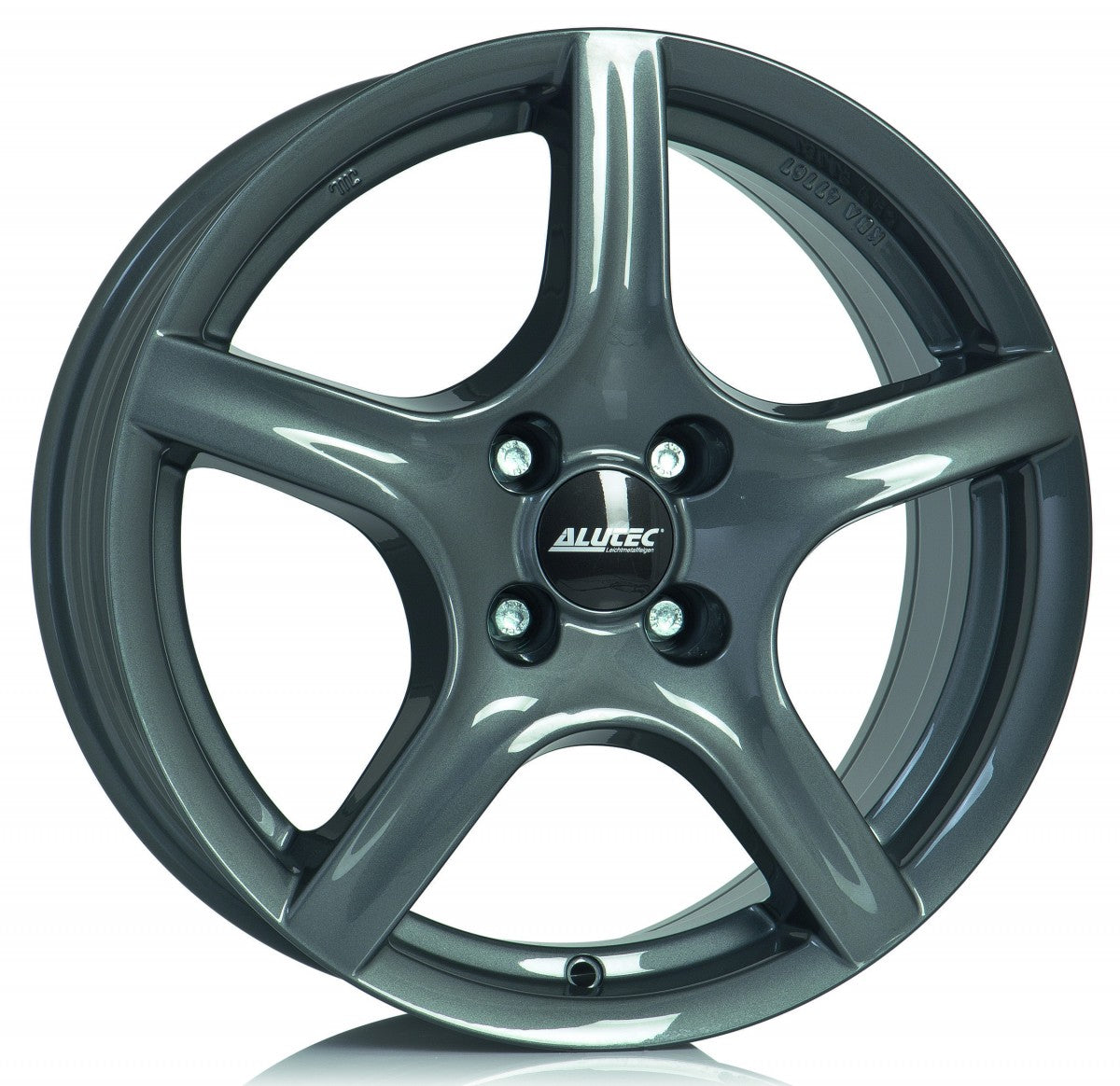 Alutec Grip graphit 7x17 ET40 - LK5/112 ML57.1
