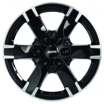 Alutec Titan diamant-schwarz frontpoliert Alufelge – Bild 2