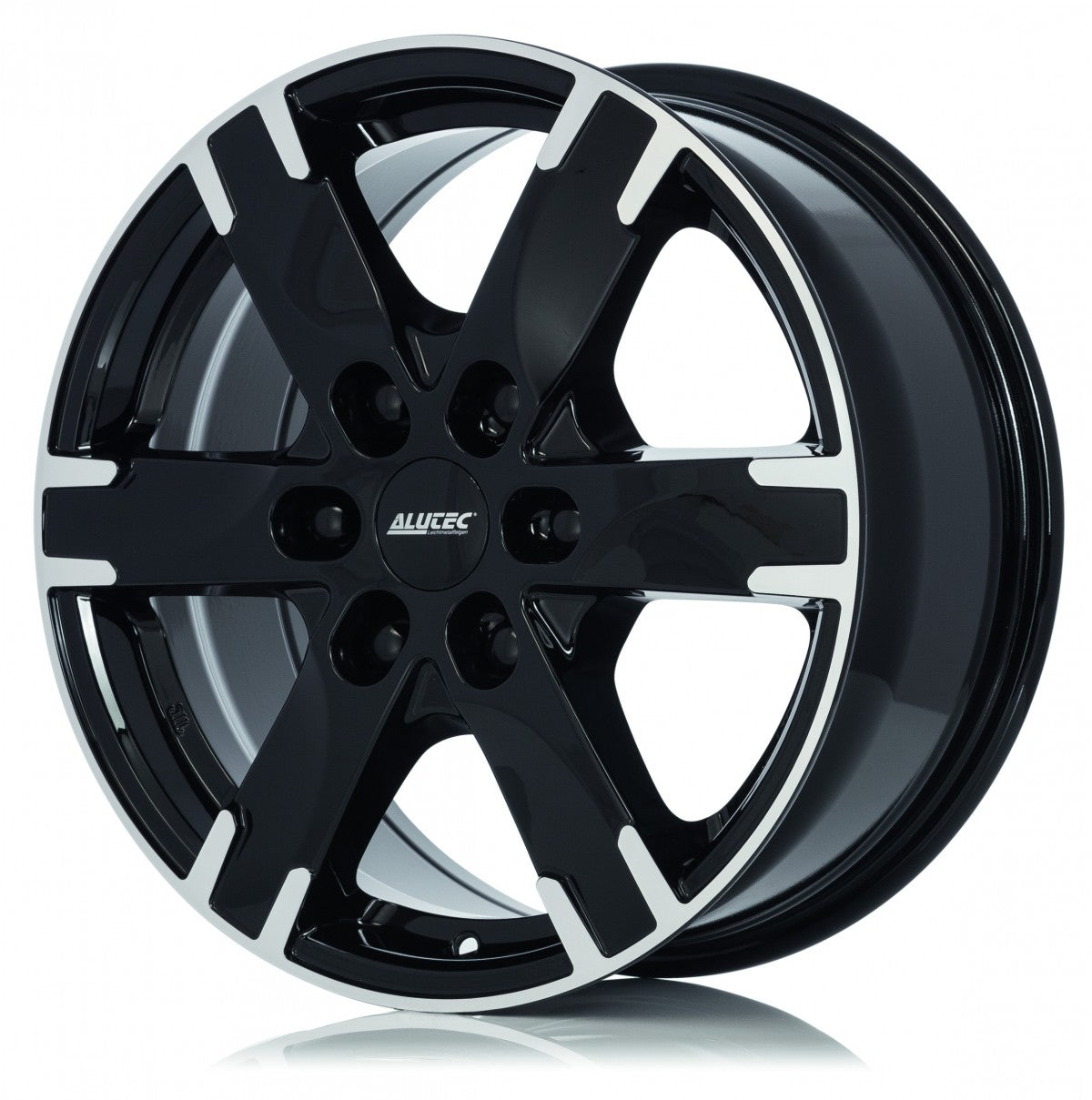 Alutec Titan diamant-schwarz frontpoliert Alufelge – Bild 4