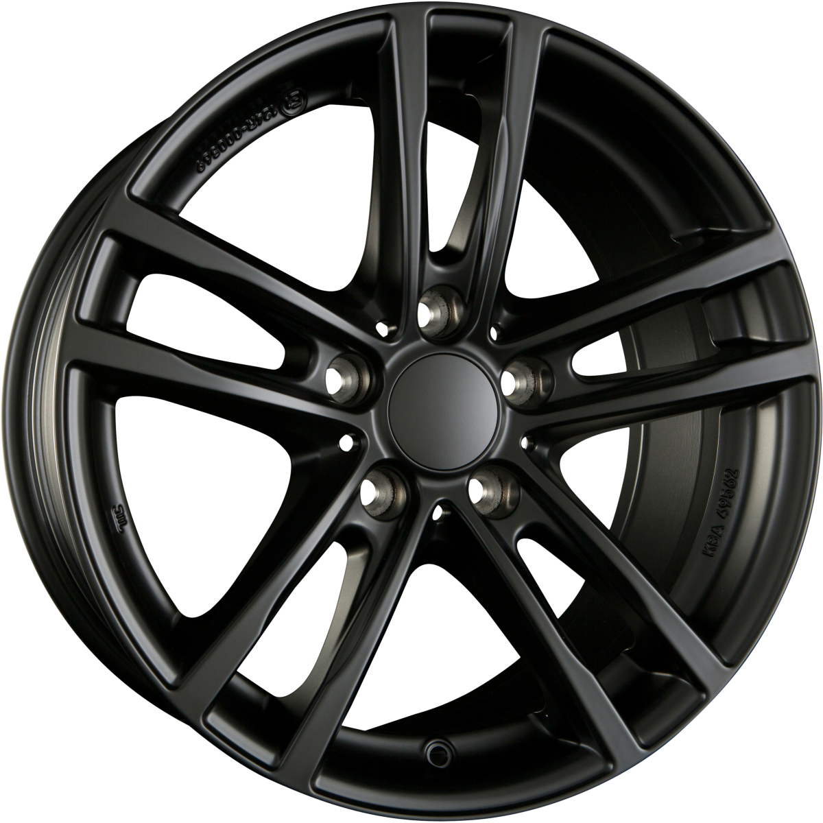 Rial X10 Racing-Schwarz Alufelge 8x19 Zoll ET57 LK 5x112 ML66.6 – Bild 2