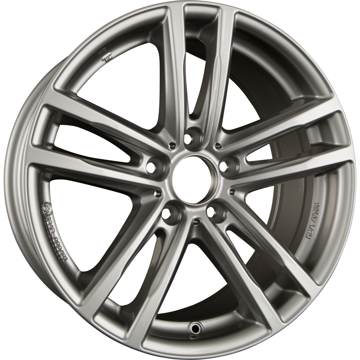 Rial X10 Metal-Grey Alufelge 8x19 Zoll ET47 LK 5x112 ML66.5 – Bild 2