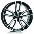 Rial Torino diamant-schwarz frontpoliert Alufelge 6.5x16 Zoll ET47 LK 5x100 ML57.1