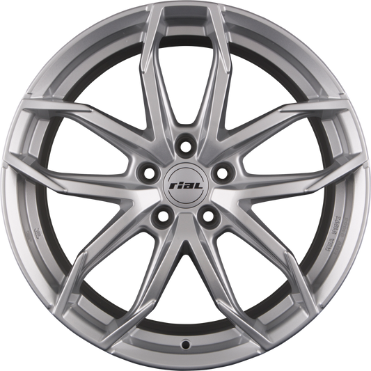 Rial Lucca Polar-Silber Alufelge 8x20 Zoll ET40 LK 5x112 ML70.1