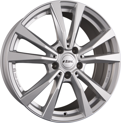 Rial M12 polar-silber Alufelge 7.5x17 Zoll ET40 LK 5x112 ML66.5 – Bild 6