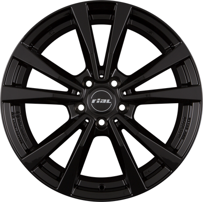 Rial M12 diamant-schwarz Alufelge 8x18 Zoll ET43 LK 5x112 ML66.5 – Bild 6