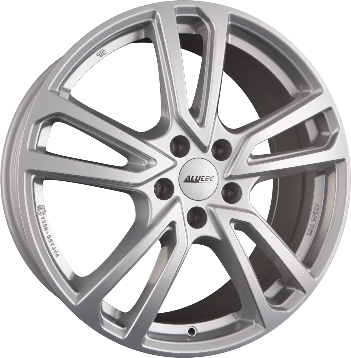 Alutec Tormenta Polar-Silber Alufelge 8x19 Zoll ET42 LK 5x108 ML63.4 – Bild 2