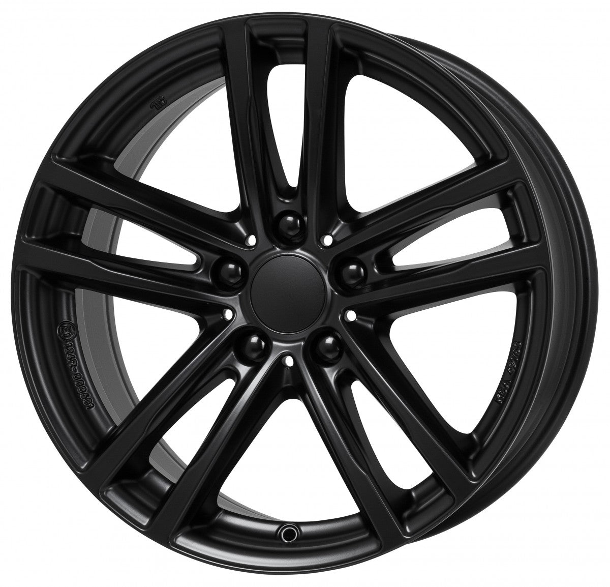 Rial X10X racing-schwarz Alufelge 9x19 Zoll ET38 LK 5x112 ML66.5