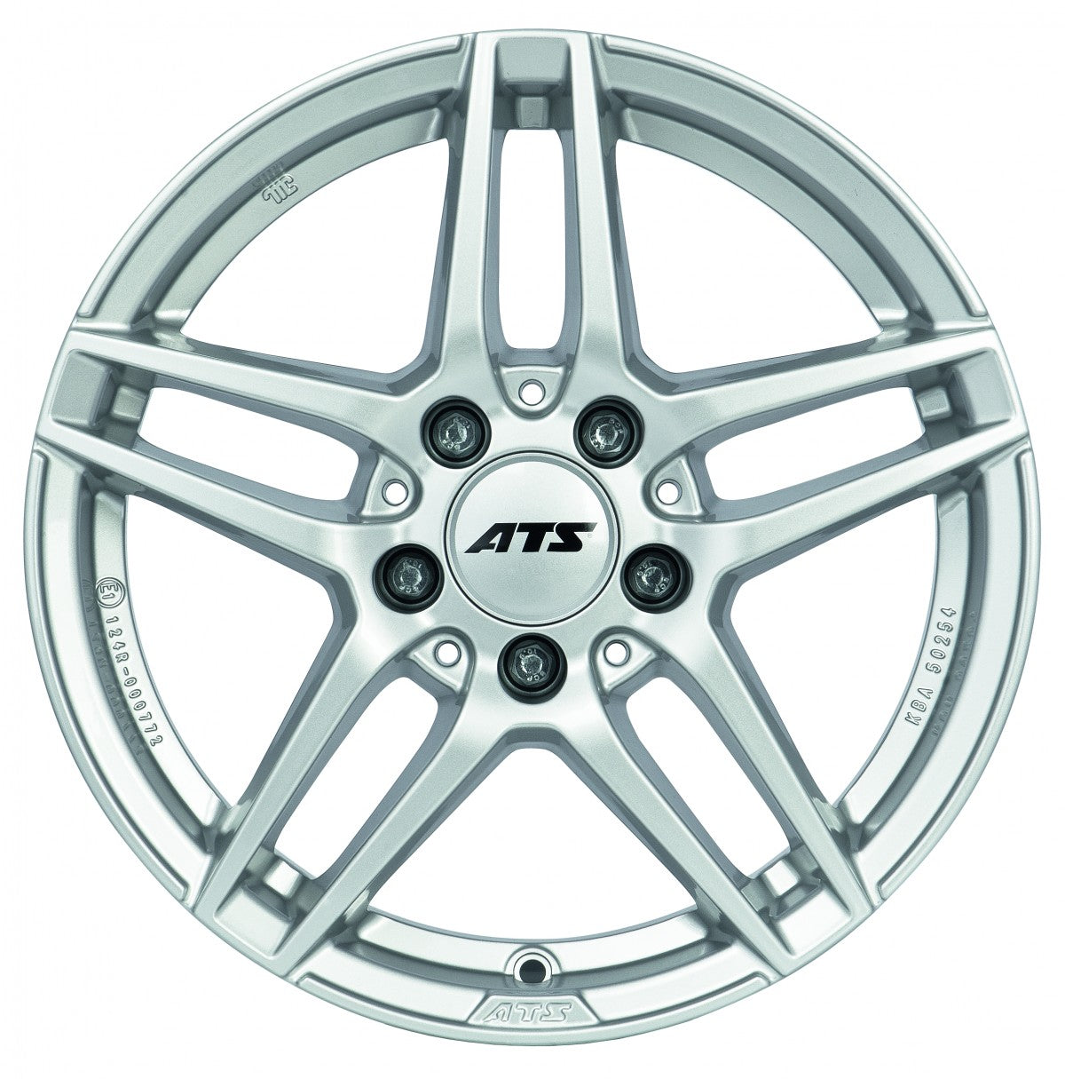 ATS Mizar polar-silber Alufelge – Bild 2