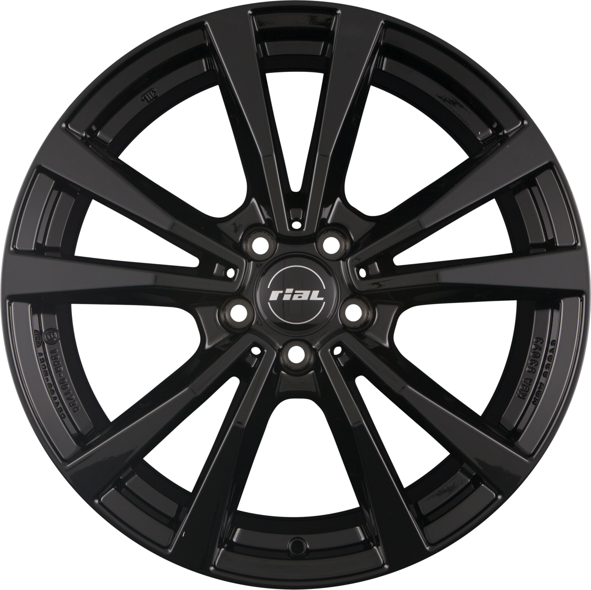 Rial M12X Diamant-Schwarz Alufelge 8x19 Zoll ET61 LK 5x112 ML66.6