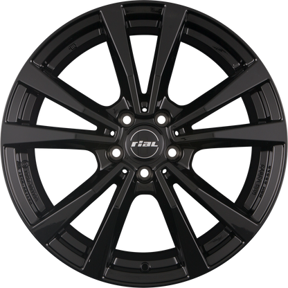 Rial M12X Diamant-Schwarz Alufelge 8x19 Zoll ET61 LK 5x112 ML66.6