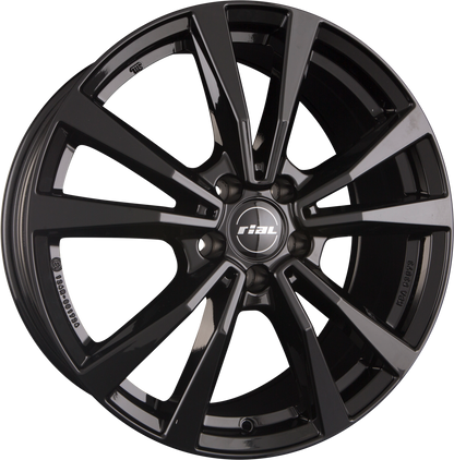 Rial M12X Diamant-Schwarz Alufelge 8x19 Zoll ET61 LK 5x112 ML66.6 – Bild 2