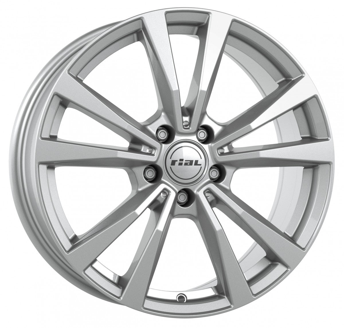 Rial M12 polar-silber Alufelge 9x19 Zoll ET20 LK 5x112 ML66.5