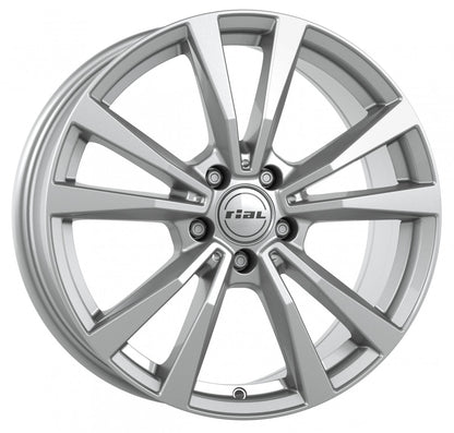 Rial M12 polar-silber Alufelge 9x19 Zoll ET20 LK 5x112 ML66.5