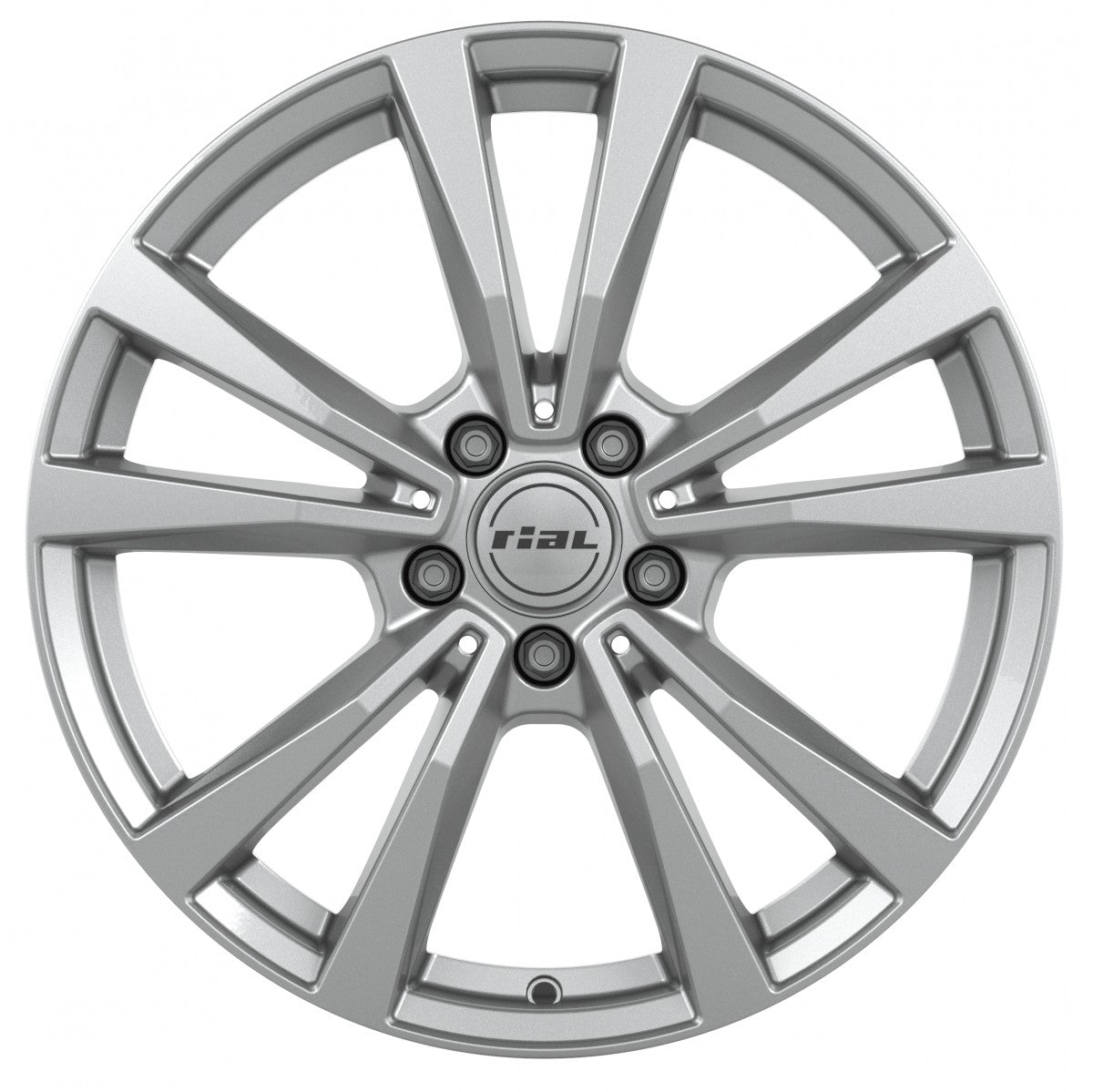 Rial M12 polar-silber Alufelge 9x19 Zoll ET20 LK 5x112 ML66.5 – Bild 2