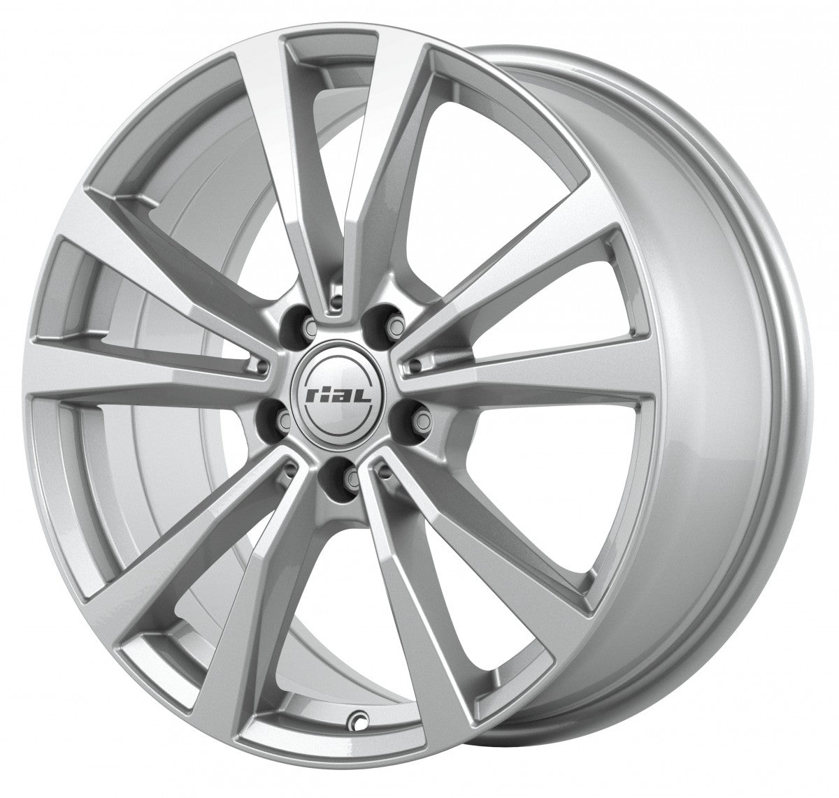 Rial M12 polar-silber Alufelge 9x19 Zoll ET20 LK 5x112 ML66.5 – Bild 4