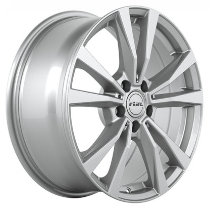 Rial M12 polar-silber Alufelge 9x19 Zoll ET49 LK 5x112 ML66.5 – Bild 3