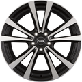 Rial M12X Diamant-Schwarz Frontpoliert Alufelge 9x20 Zoll ET42 LK 5x112 ML66.6
