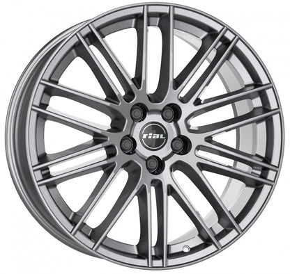 Rial KiboX metal-grey Alufelge 9x20 Zoll ET52 LK 5x112 ML66.5