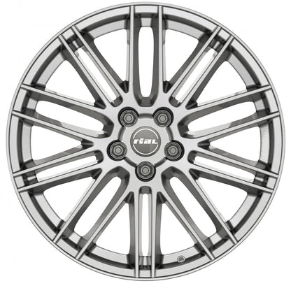 Rial KiboX metal-grey Alufelge 9x20 Zoll ET52 LK 5x112 ML66.5 – Bild 2