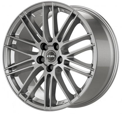 Rial KiboX metal-grey Alufelge 9x20 Zoll ET52 LK 5x112 ML66.5 – Bild 4