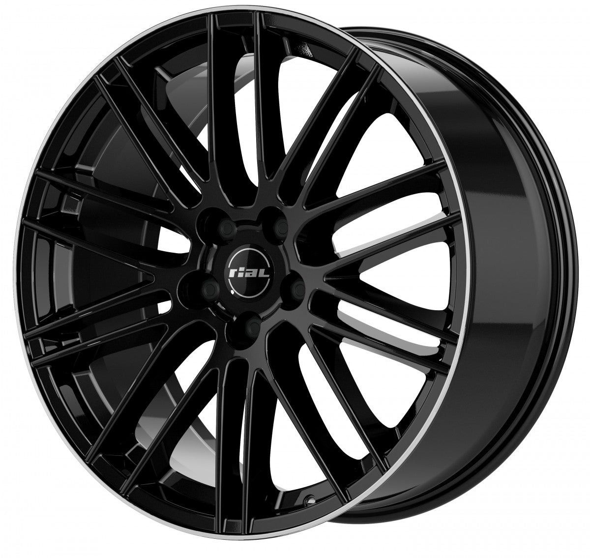 Rial KiboX diamant-schwarz hornpoliert Alufelge 9x20 Zoll ET52 LK 5x112 ML66.5 – Bild 4