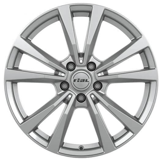 Rial M12X polar-silber Alufelge 8x19 Zoll ET34 LK 5x112 ML66.5 – Bild 2
