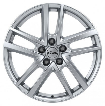 Rial Astorga polar-silver Alufelge 7.5x18 Zoll ET46 LK 5x100 ML57.1 – Bild 2