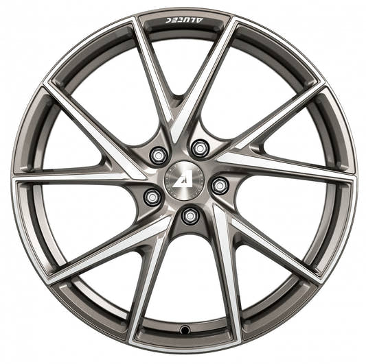 Alutec ADX.01 metallic-platinum frontpoliert 8.5x18 ET47 - LK5/108 ML70.1