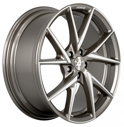 Alutec ADX.01 metallic-platinum frontpoliert Alufelge 8.5x18 Zoll ET47 LK 5x108 ML70.1