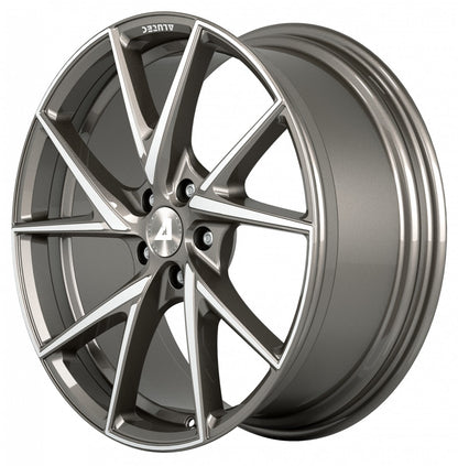 Alutec ADX.01 metallic-platinum frontpoliert Alufelge 8.5x18 Zoll ET47 LK 5x108 ML70.1